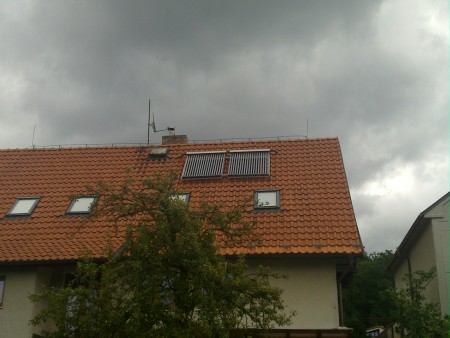 Solárně termický systém - Písek